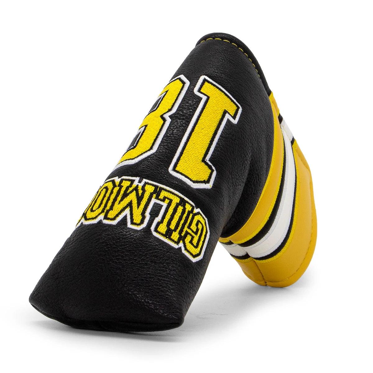 Golf Headcovers For Golf Driver Head Cover Embroidery Gilmaore 18 Premium Leather Driver Fairway(FW) Wood Hybrid(UT) Blade Putte