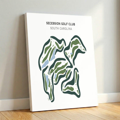 Secession Golf Club, South Carolina - Printed Golf Courses