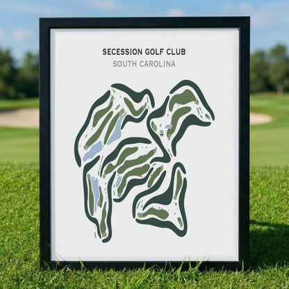 Secession Golf Club, South Carolina - Printed Golf Courses