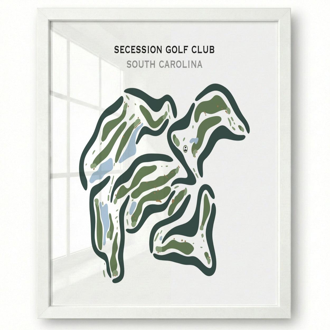 Secession Golf Club, South Carolina - Printed Golf Courses