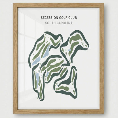 Secession Golf Club, South Carolina - Printed Golf Courses