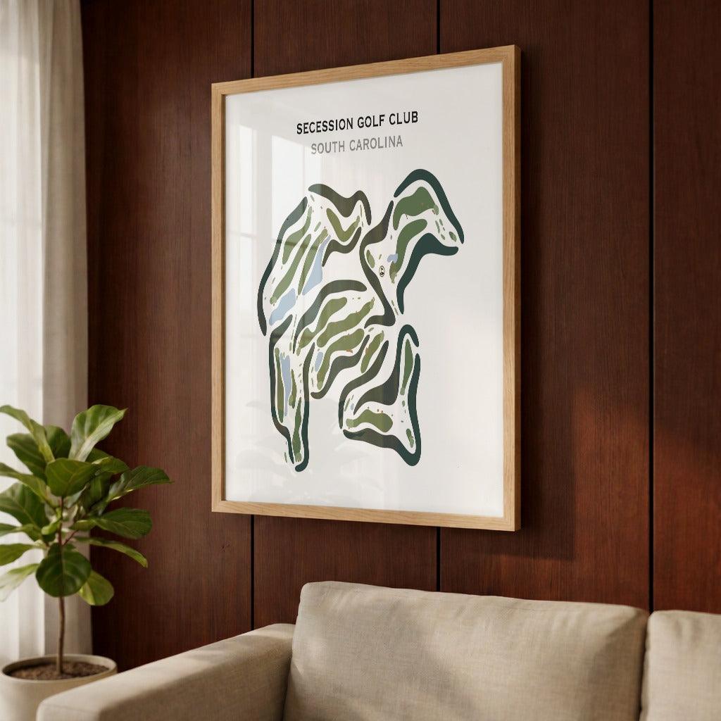 Secession Golf Club, South Carolina - Printed Golf Courses