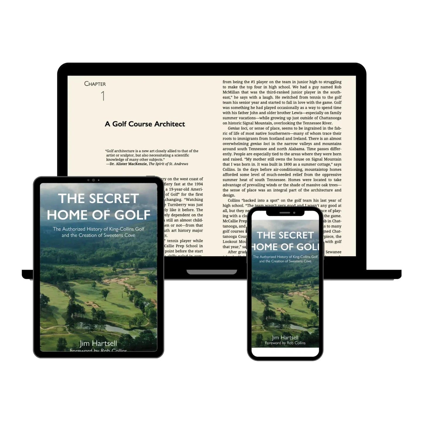 SecretHomeofGolfebookmockup - GOLF LEAGUE