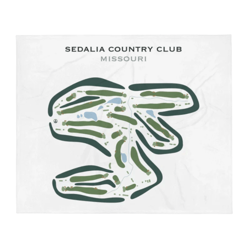 Sedalia Country Club, Missouri - Printed Golf Courses