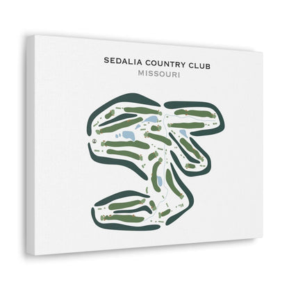 Sedalia Country Club, Missouri - Printed Golf Courses