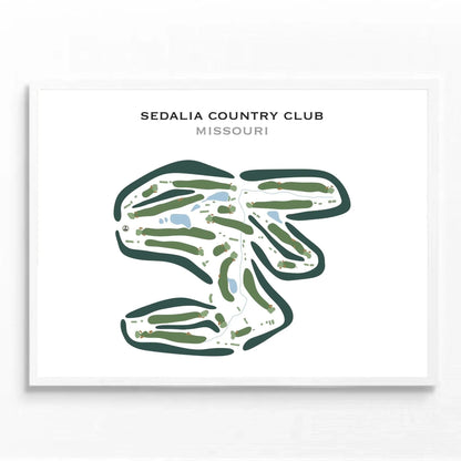 Sedalia Country Club, Missouri - Printed Golf Courses
