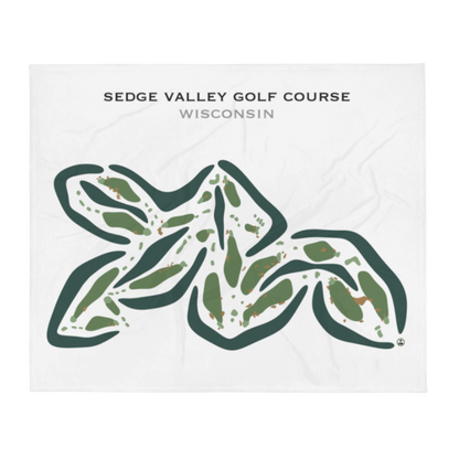 Sedge Valley Golf Course, Wisconsin - Printed Golf Courses