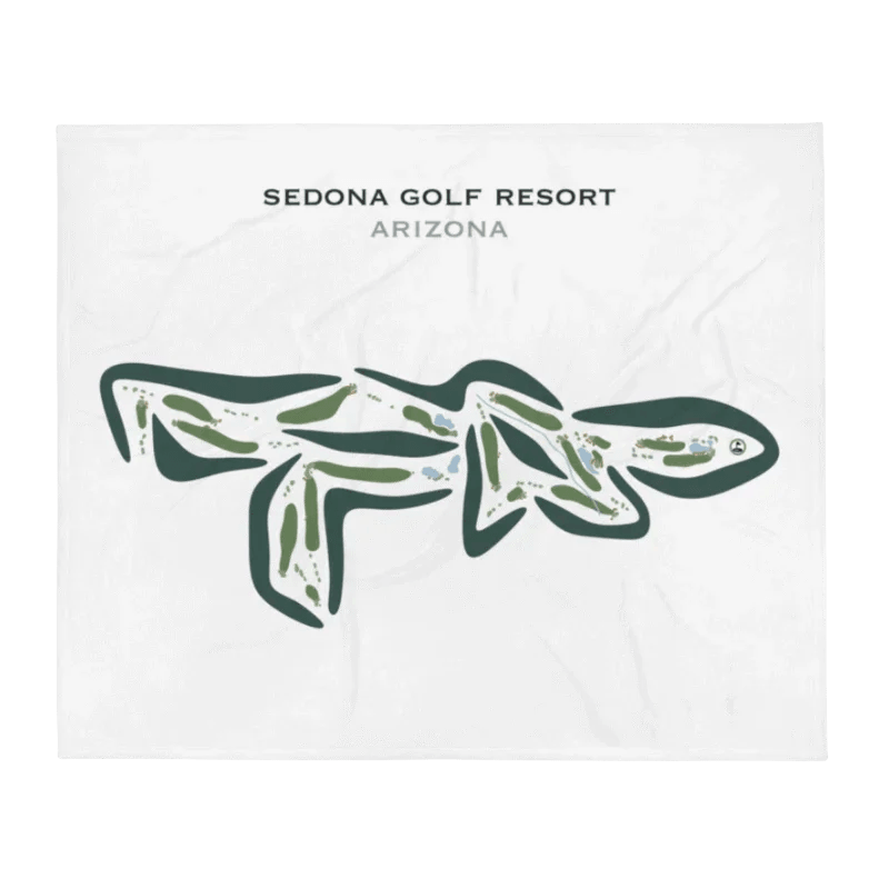 Sedona Golf Resort, Arizona - Printed Golf Courses