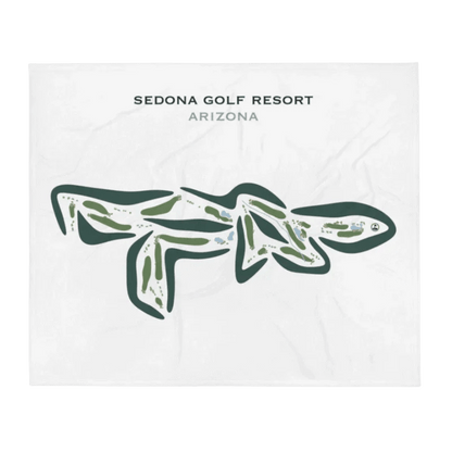 Sedona Golf Resort, Arizona - Printed Golf Courses