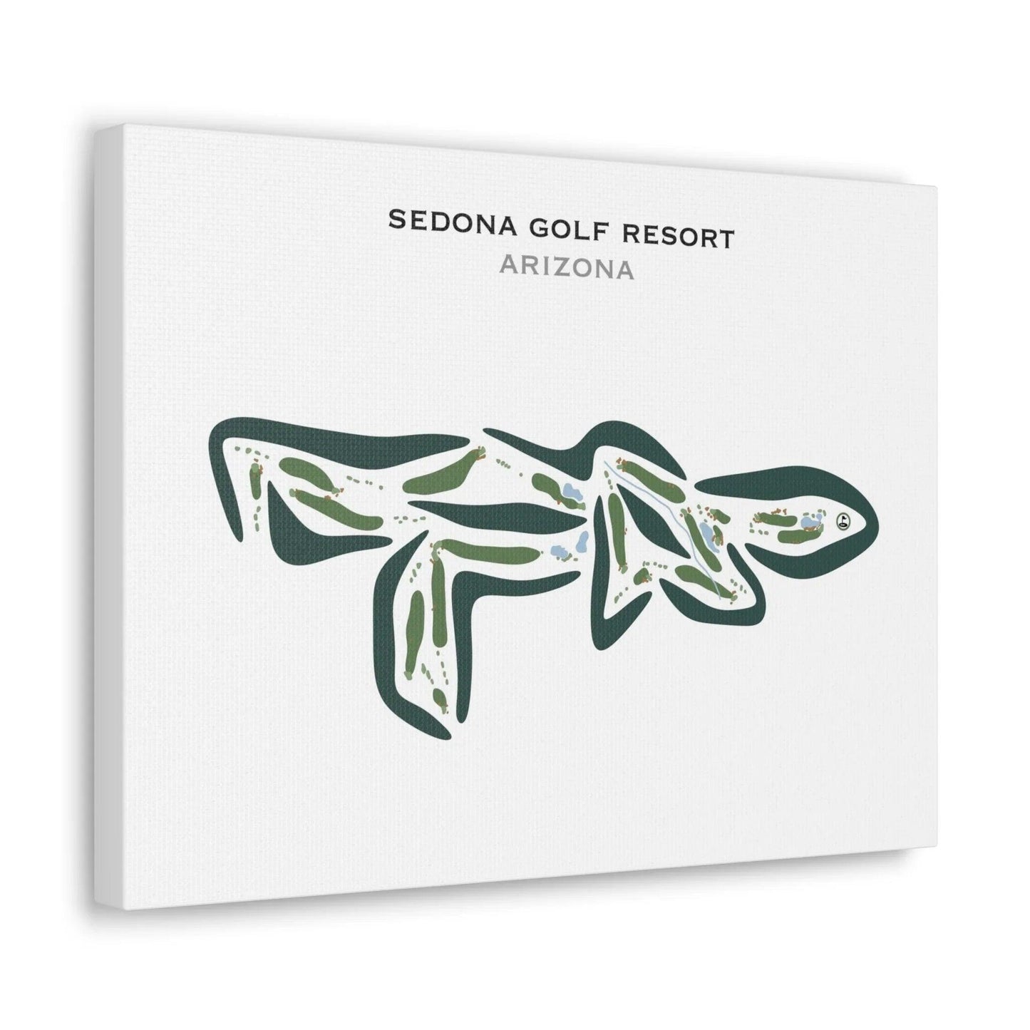 Sedona Golf Resort, Arizona - Printed Golf Courses