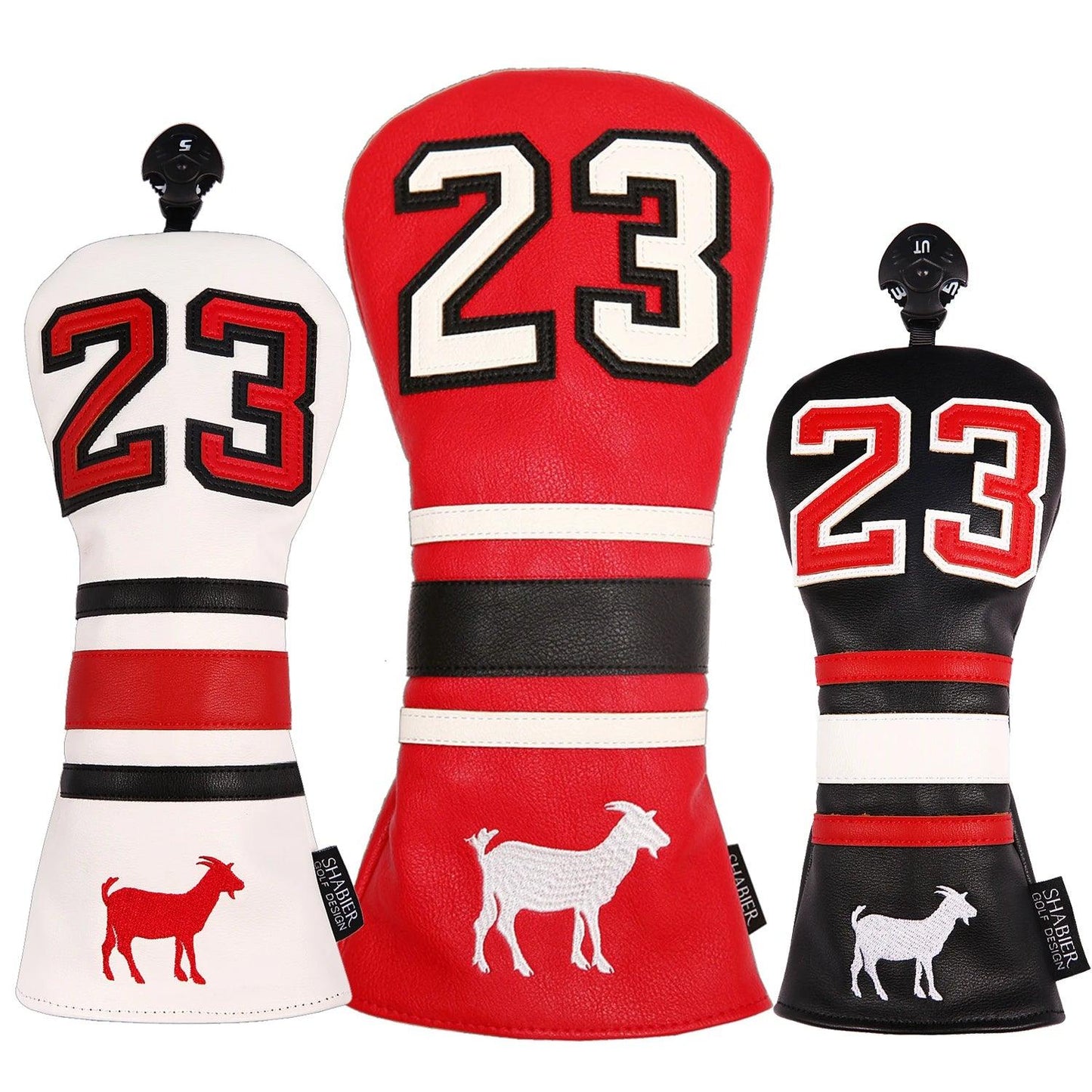 Sport's Legends Golf Headcovers - PU Leather Jersey Style Driver Hybrid Fairway Wood Covers