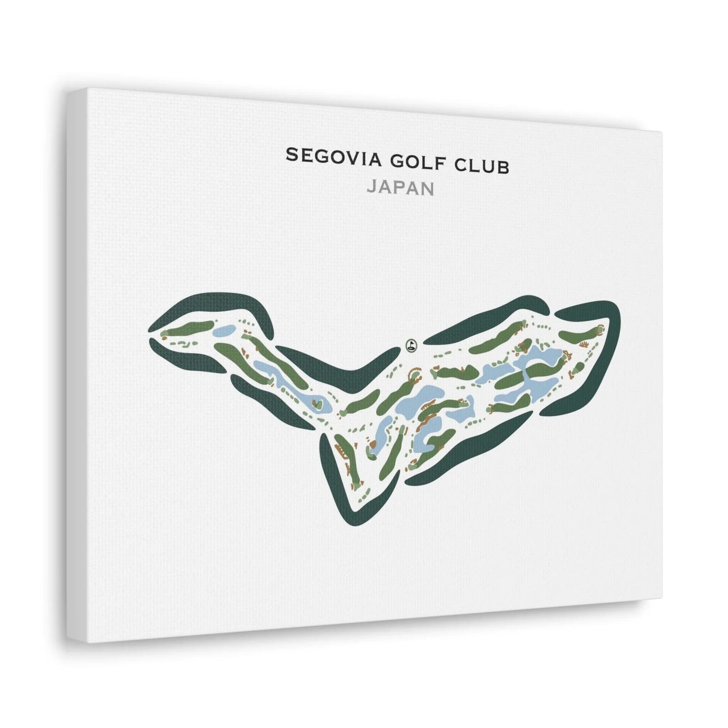 Segovia Golf Club, Japan - Printed Golf Courses