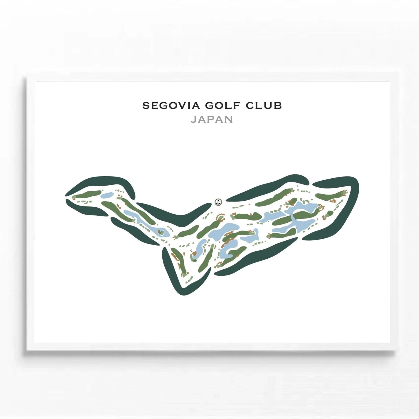 Segovia Golf Club, Japan - Printed Golf Courses