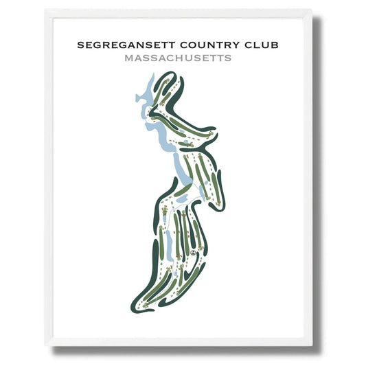 Segregansett Country Club, Massachusetts - Printed Golf Courses
