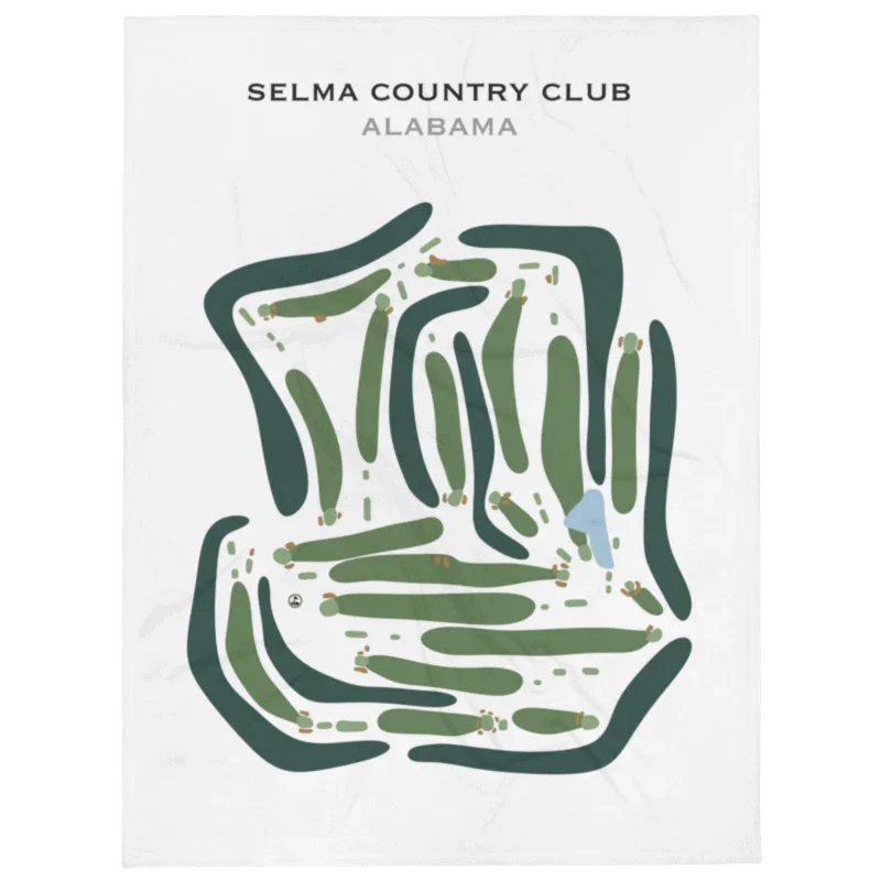 Selma Country Club, Alabama - Printed Golf Courses