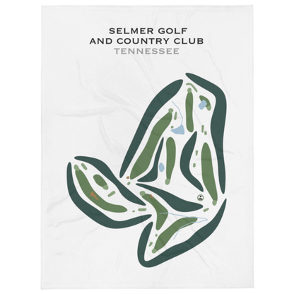 Selmer Golf & Country Club, Tennessee - Printed Golf Courses