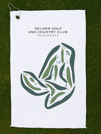Selmer Golf & Country Club, Tennessee - Printed Golf Courses