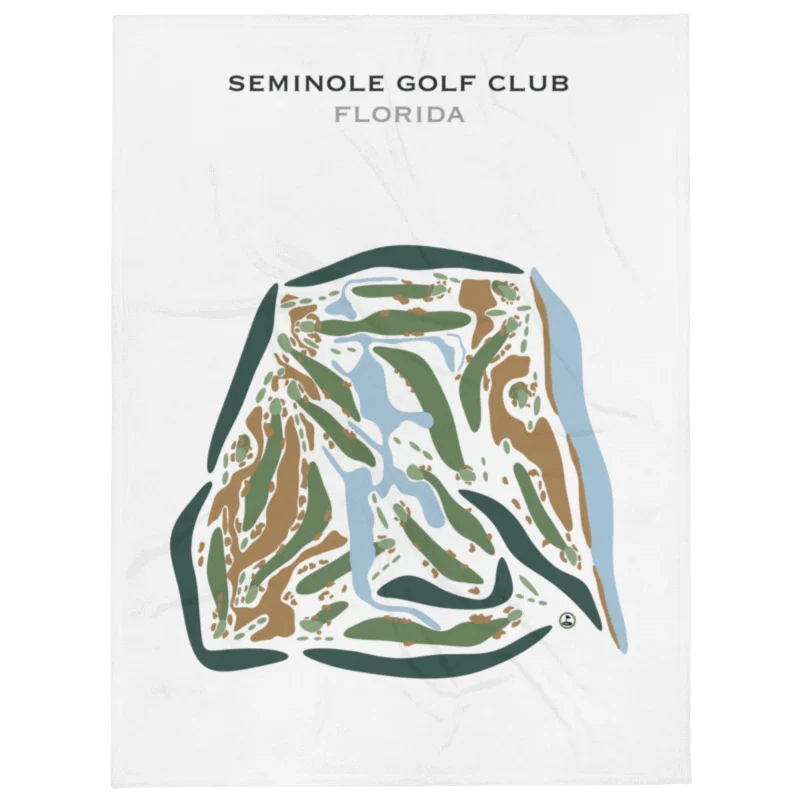 Seminole Golf Club, Florida - Printed Golf Courses