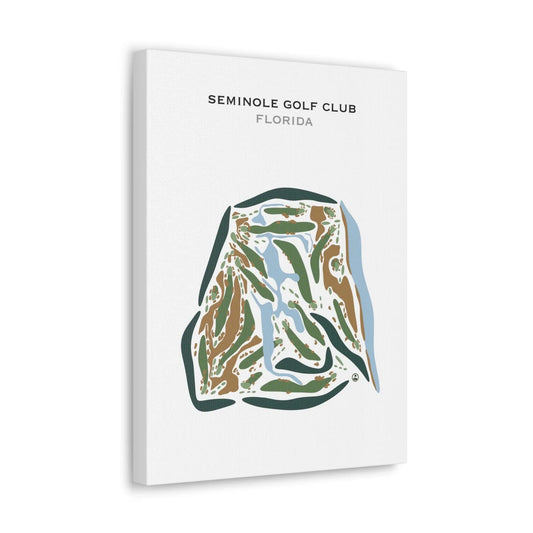 Seminole Golf Club, Florida - Printed Golf Courses