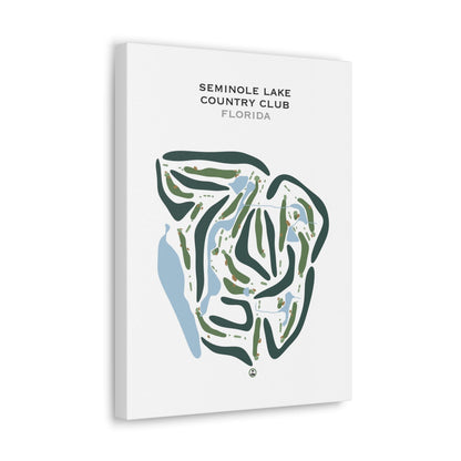 Seminole Lake Country Club, Florida - Printed Golf Courses