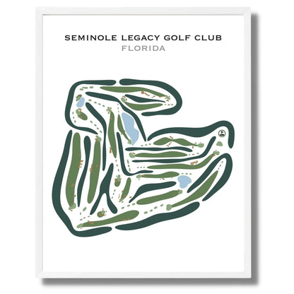 Seminole Legacy Golf Club, Florida - Printed Golf Courses