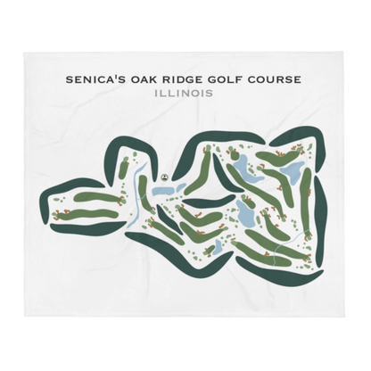 Senica’s Oak Ridge Golf Club, Illinois - Printed Golf Courses