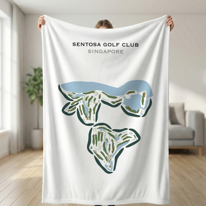 Sentosa Golf Club, Singapore - Printed Golf Courses
