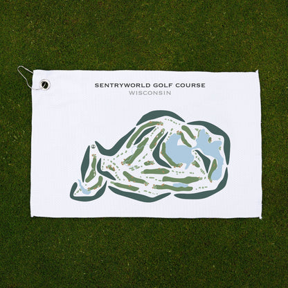 SentryWorld Golf Course, Wisconsin - Printed Golf Courses