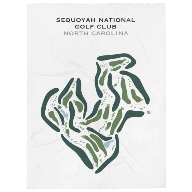 Sequoyah National Golf Club, North Carolina - Printed Golf Courses
