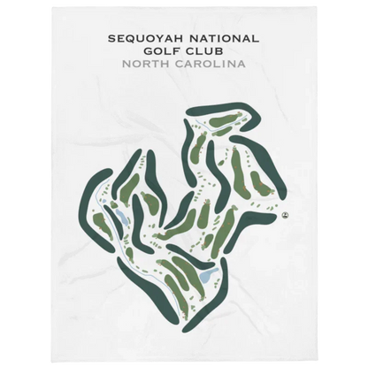 Sequoyah National Golf Club, North Carolina - Printed Golf Courses