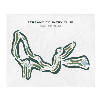 Serrano Country Club, California - Printed Golf Courses