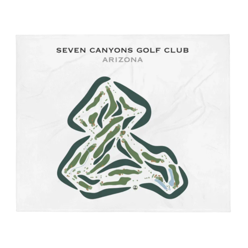 Seven Canyons Golf Club, Arizona - Printed Golf Courses