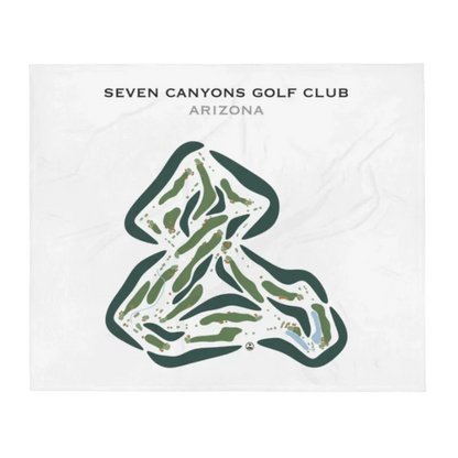 Seven Canyons Golf Club, Arizona - Printed Golf Courses