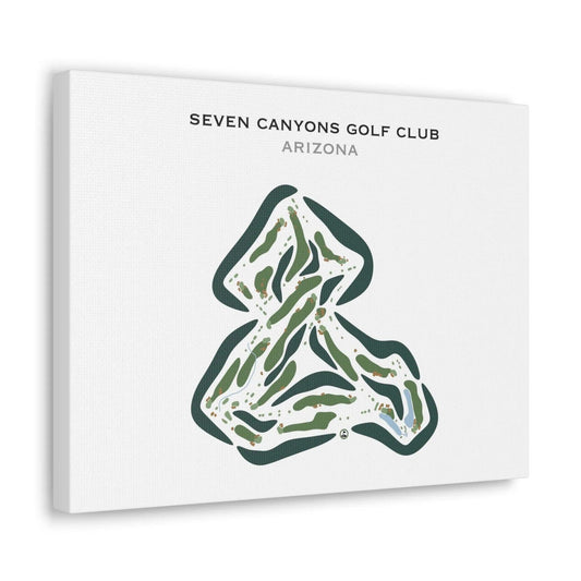 Seven Canyons Golf Club, Arizona - Printed Golf Courses