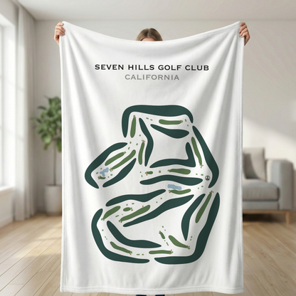 Seven Hills Golf Club, California - Printed Golf Courses