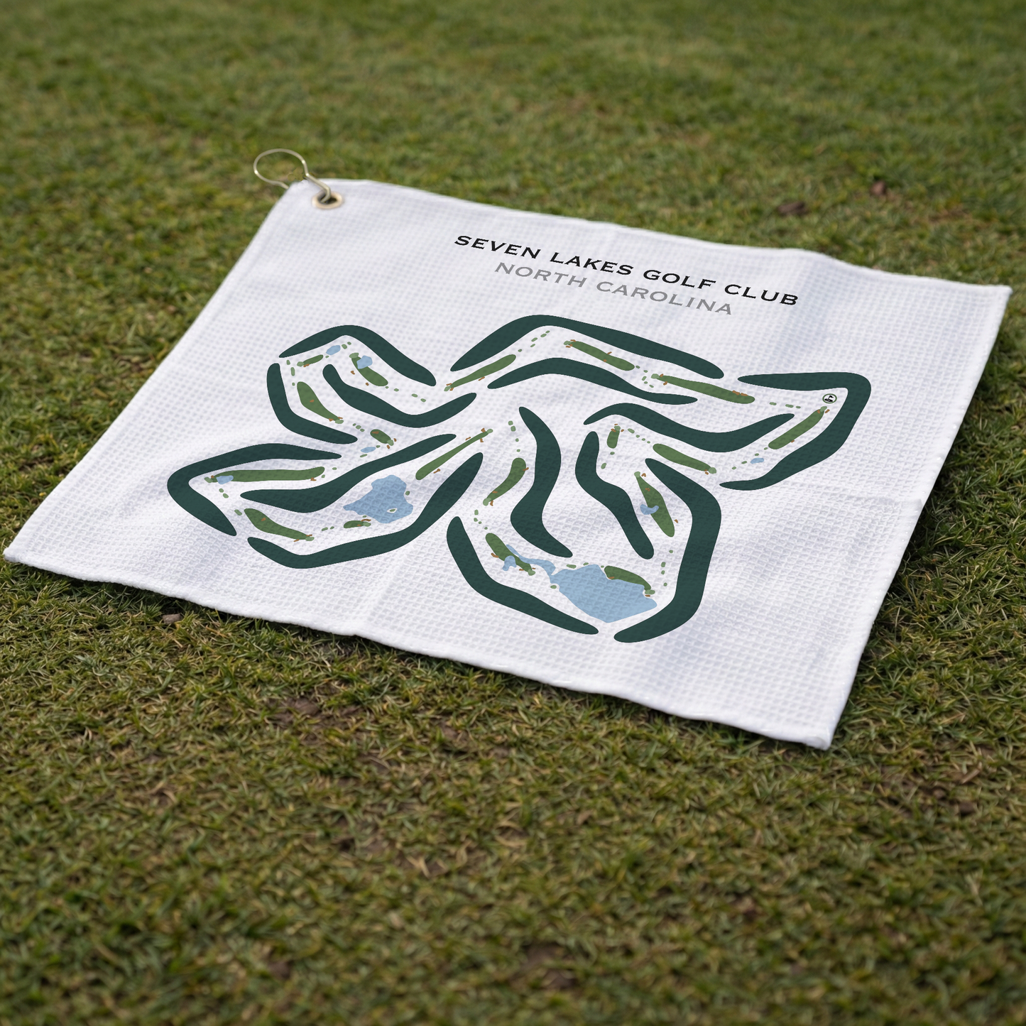 Seven Lakes Golf Club, North Carolina - Printed Golf Courses