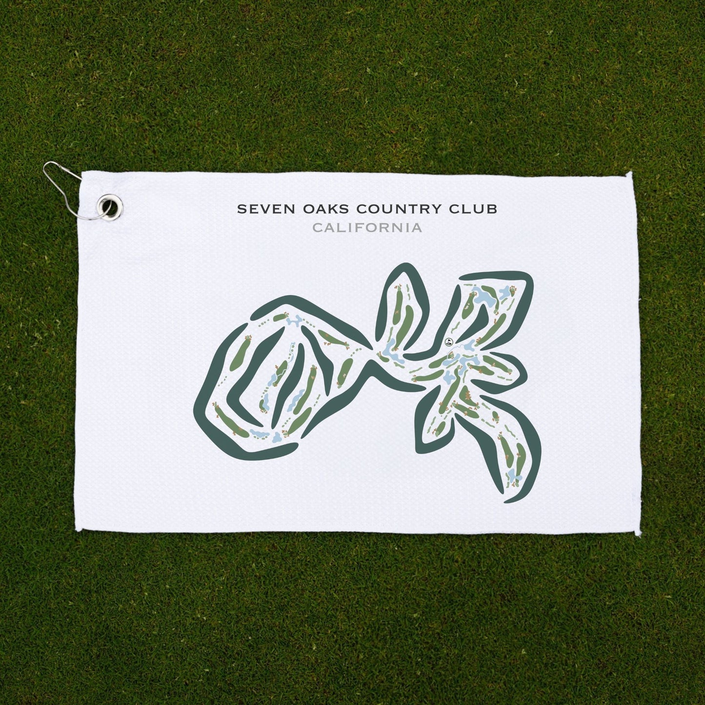 Seven Oaks Country Club, California - Printed Golf Courses