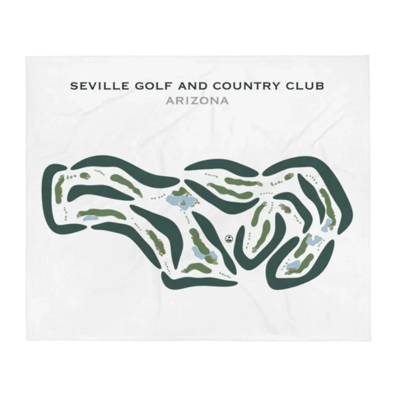 Seville Golf and Country Club, Arizona - Printed Golf Courses