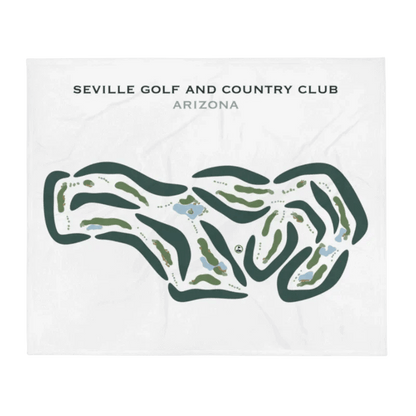 Seville Golf and Country Club, Arizona - Printed Golf Courses