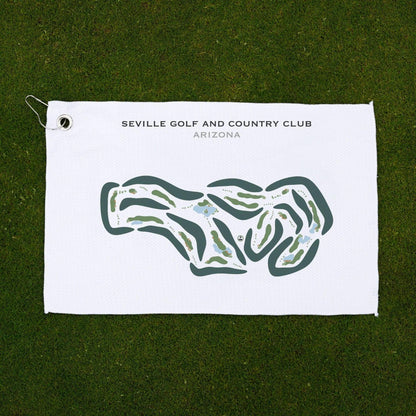 Seville Golf and Country Club, Arizona - Printed Golf Courses