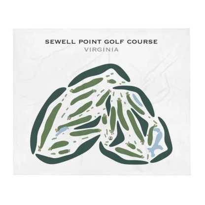 Sewells Point Golf Course, Virginia - Printed Golf Courses