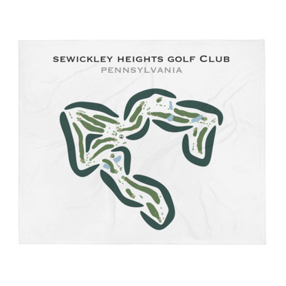 Sewickley Heights Golf Club, Pennsylvania - Printed Golf Courses
