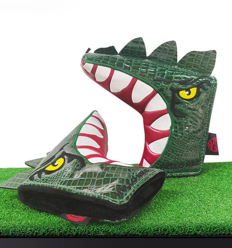 Golf Blade Putter Cover Golf HeadCover Multiple Style Magnetic Magic Tape Open Close Golf Club Protective Headgear Golf Supplies
