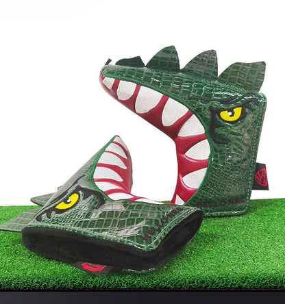 Golf Blade Putter Cover Golf HeadCover Multiple Style Magnetic Magic Tape Open Close Golf Club Protective Headgear Golf Supplies