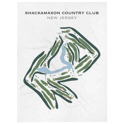 Shackamaxon Country Club, New Jersey - Printed Golf Courses