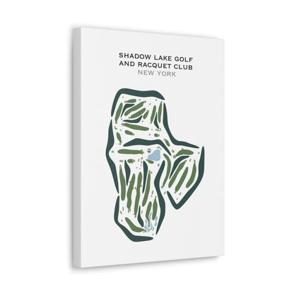 Shadow Lake Golf & Racquet Club, New York - Printed Golf Courses