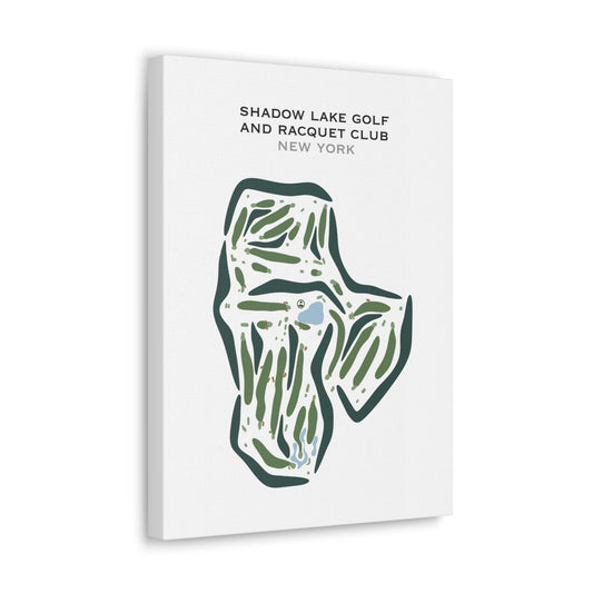 Shadow Lake Golf & Racquet Club, New York - Printed Golf Courses