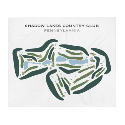 Shadow Lakes Country Club, Pennsylvania - Printed Golf Courses