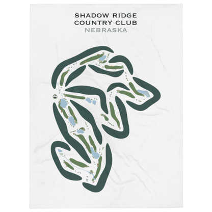 Shadow Ridge Country Club, Nebraska - Printed Golf Courses