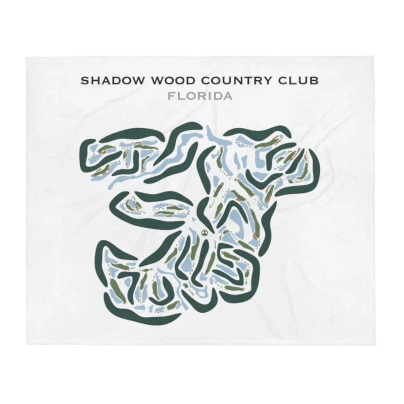 Shadow Wood Country Club, Florida - Printed Golf Courses